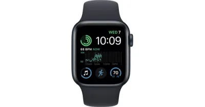 Apple Watch SE (2022) 40mm Midnight Aluminium Midnight Sportband